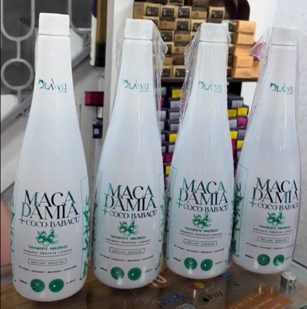 DLAVU Macadamia + Coco Babaçu 1L – Traitement capillaire nourrissant à base de protéines | Réparation en profondeur, douceur et brillance | NgParfumerie.com