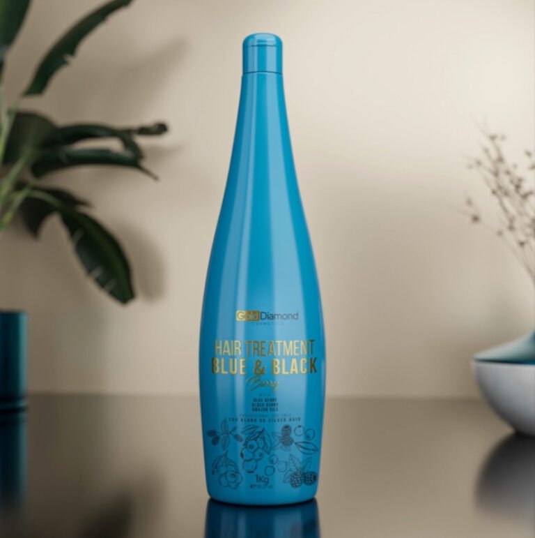 Soin Lissant Brésilien Gold Diamond – Myrtille et Baie Noire 1L | Soin Professionnel de Lissage pour Cheveux Colorés et Blonds ngparfumerie.com