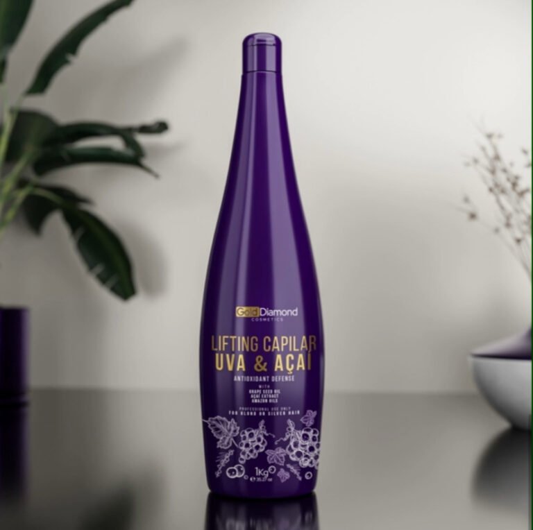 Soin Lissant Brésilien Gold Diamond – Cheveux Raides – 1L | NgParfumerie.com
